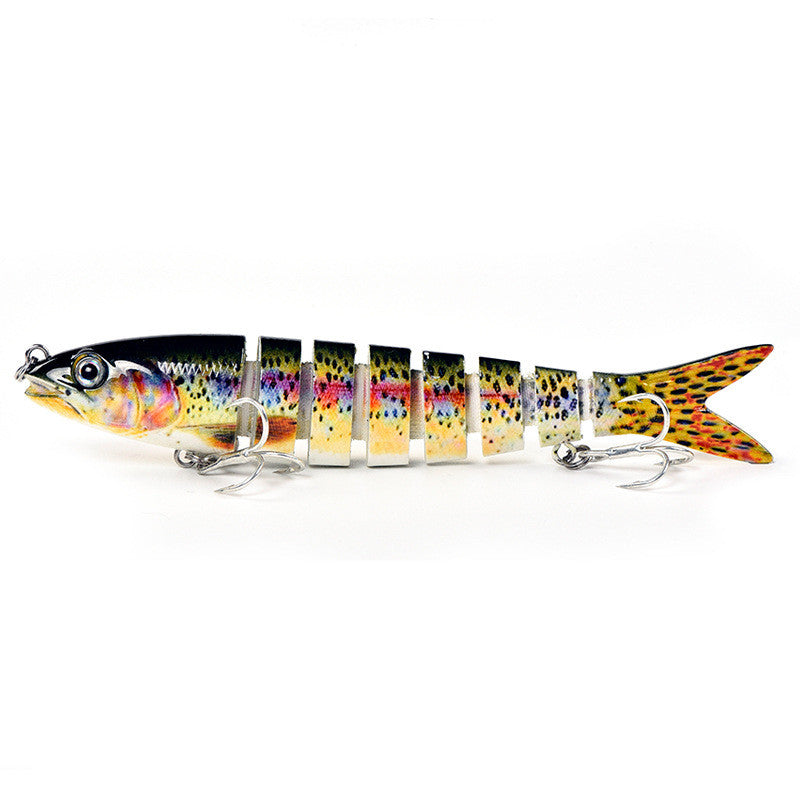 Lure Lure 8 Sections Mer douce Pêche dure Long Cast