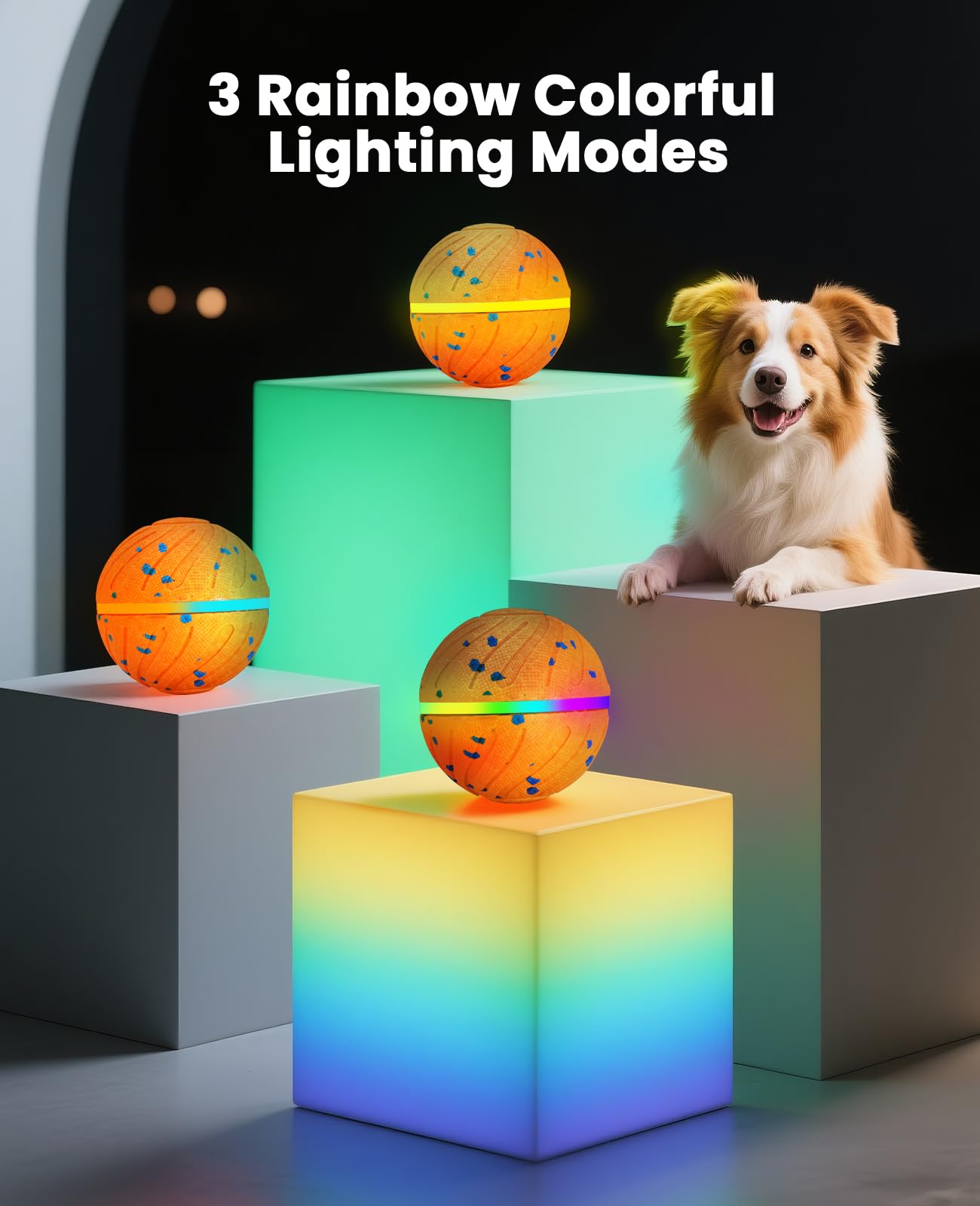 Balles de jouets pour chiens interactifs intelligents