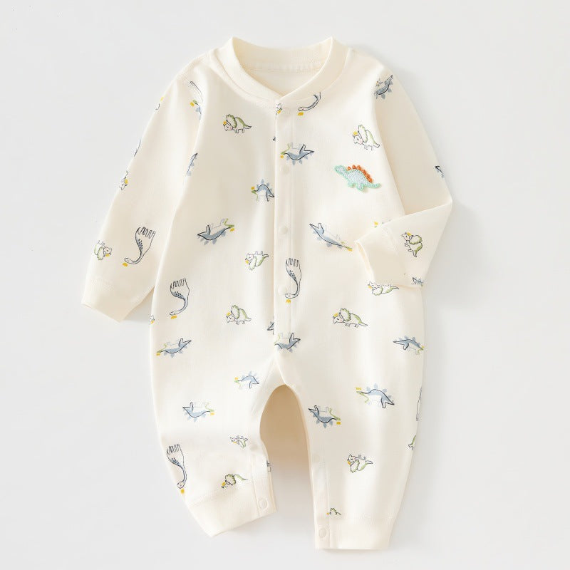 Nouveau-né Springautumn Vêtements Unisexe Bébé Onesie