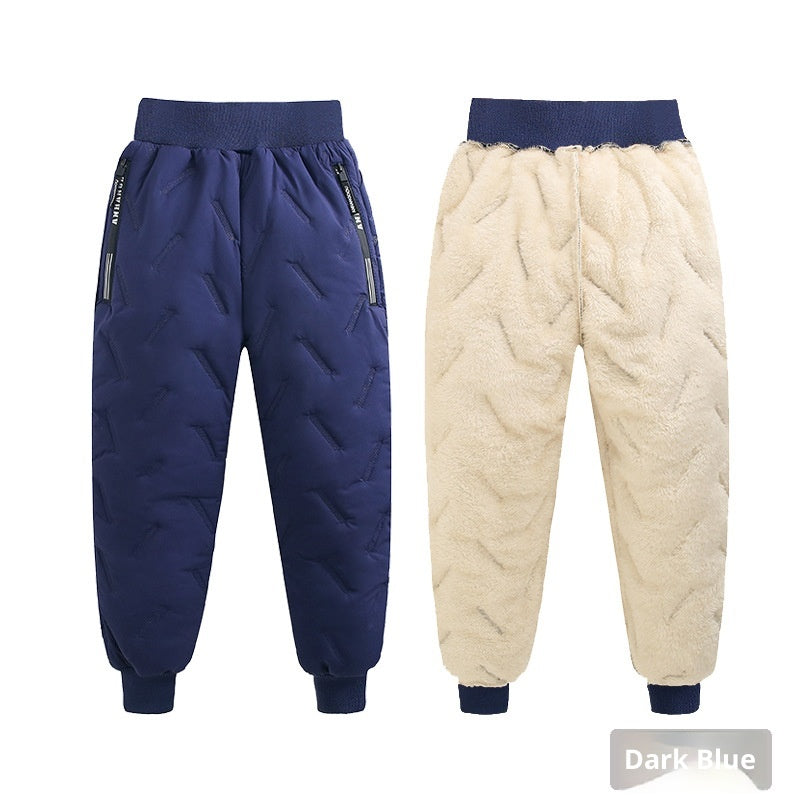 Enfants Vêtements d'extérieur Hiver Imperméable à l'eau Imperméable à froid Pantalons d'entretien chaud