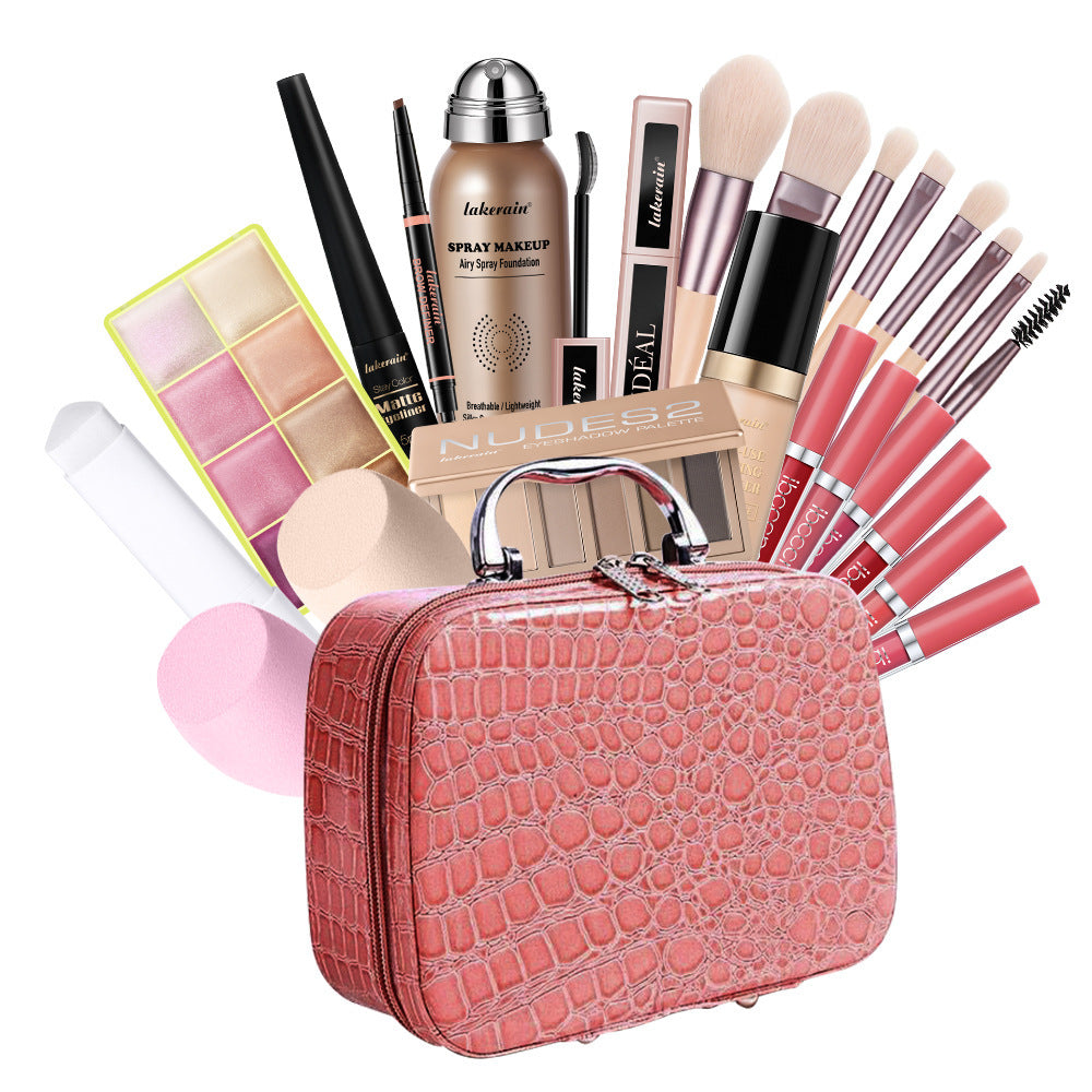 Ensemble d'outils de maquillage de beauté faciale