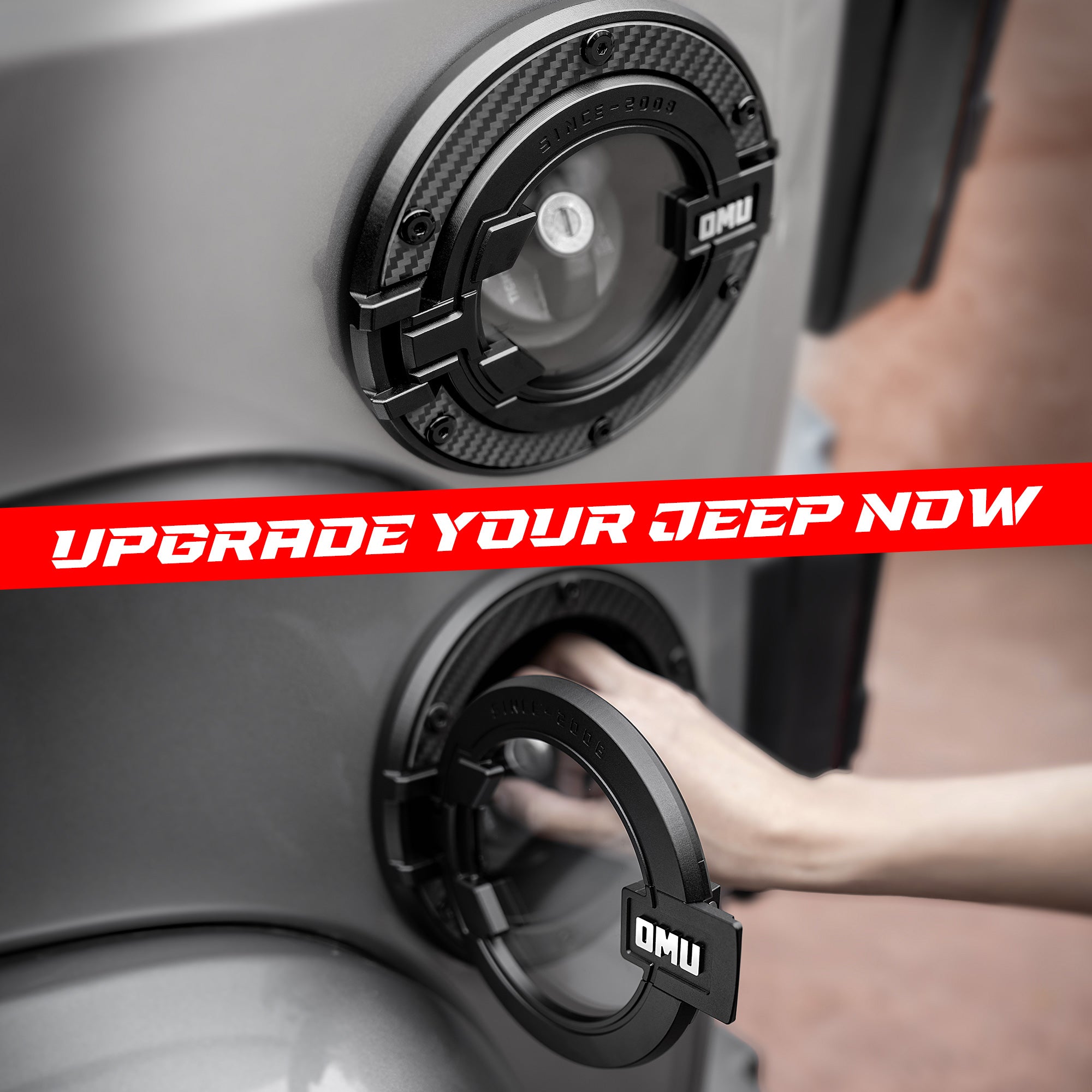 Couverture du réservoir à gaz pour Wrangler JK