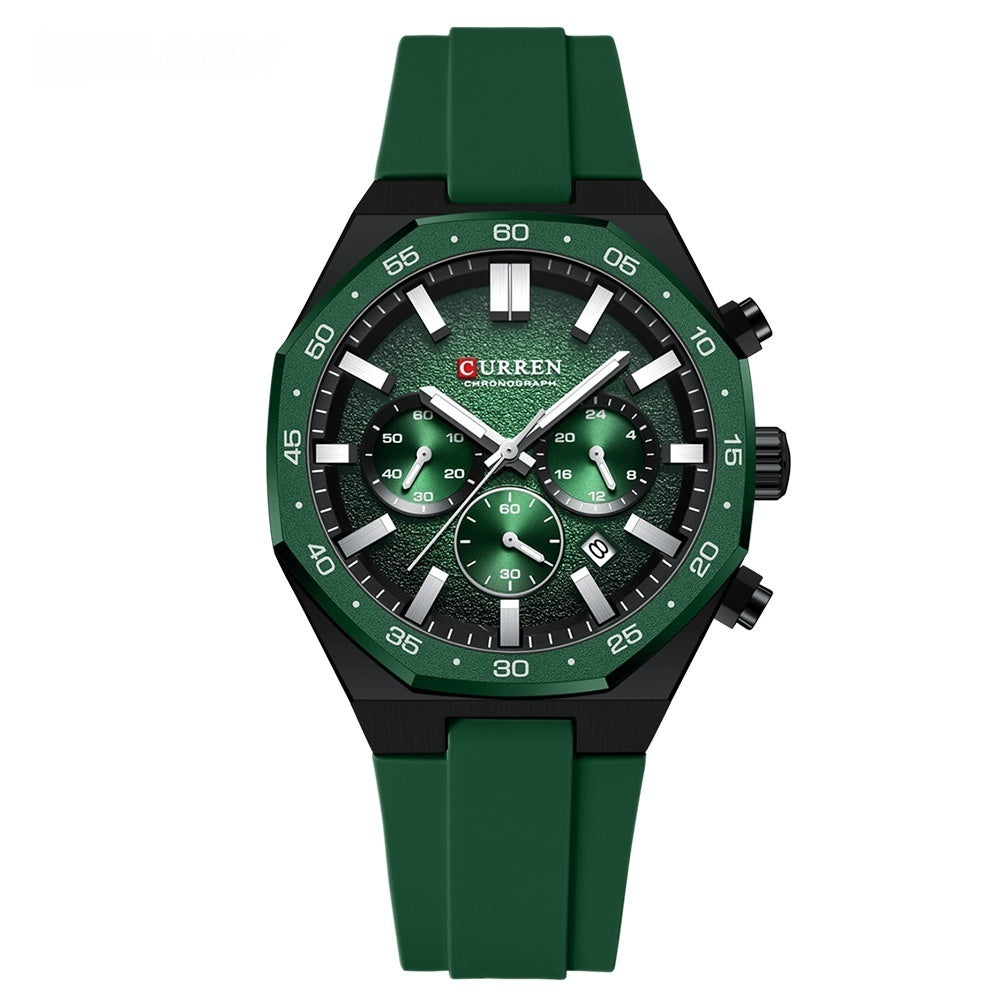 Waterproof Six-Hand Men's Watch Calendar