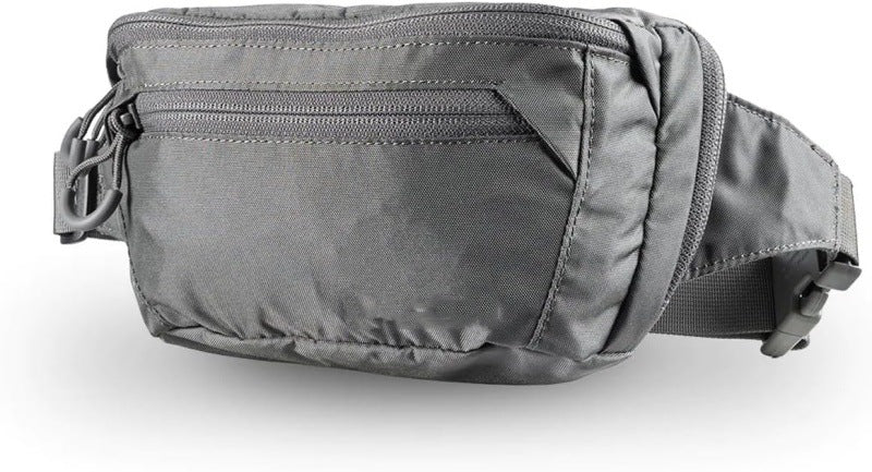 Multifonctionnel Double couche Portable Tactical Waist Pack Nylon imperméable Ceinture réglable