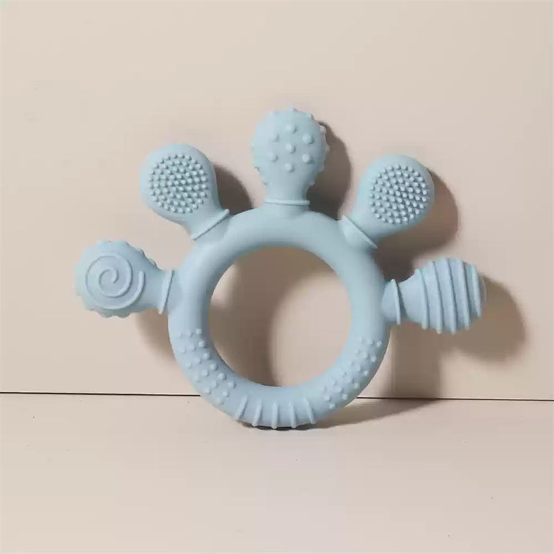 Enceinte de maintien de main en silicone comestible