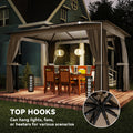 10 x 12 Patio extérieur Gazebo