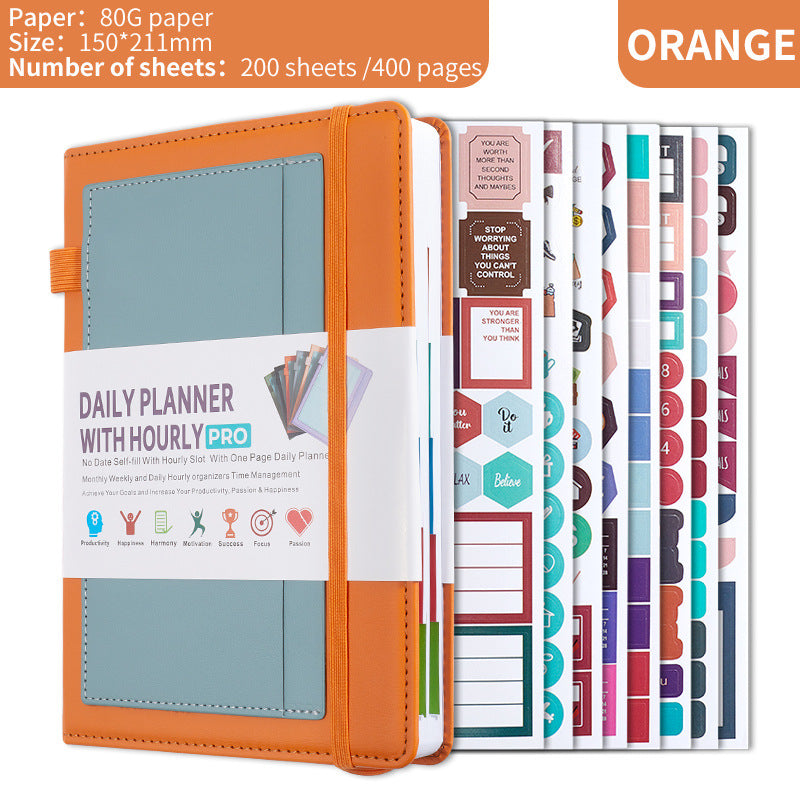 Carnet autorempli sans date