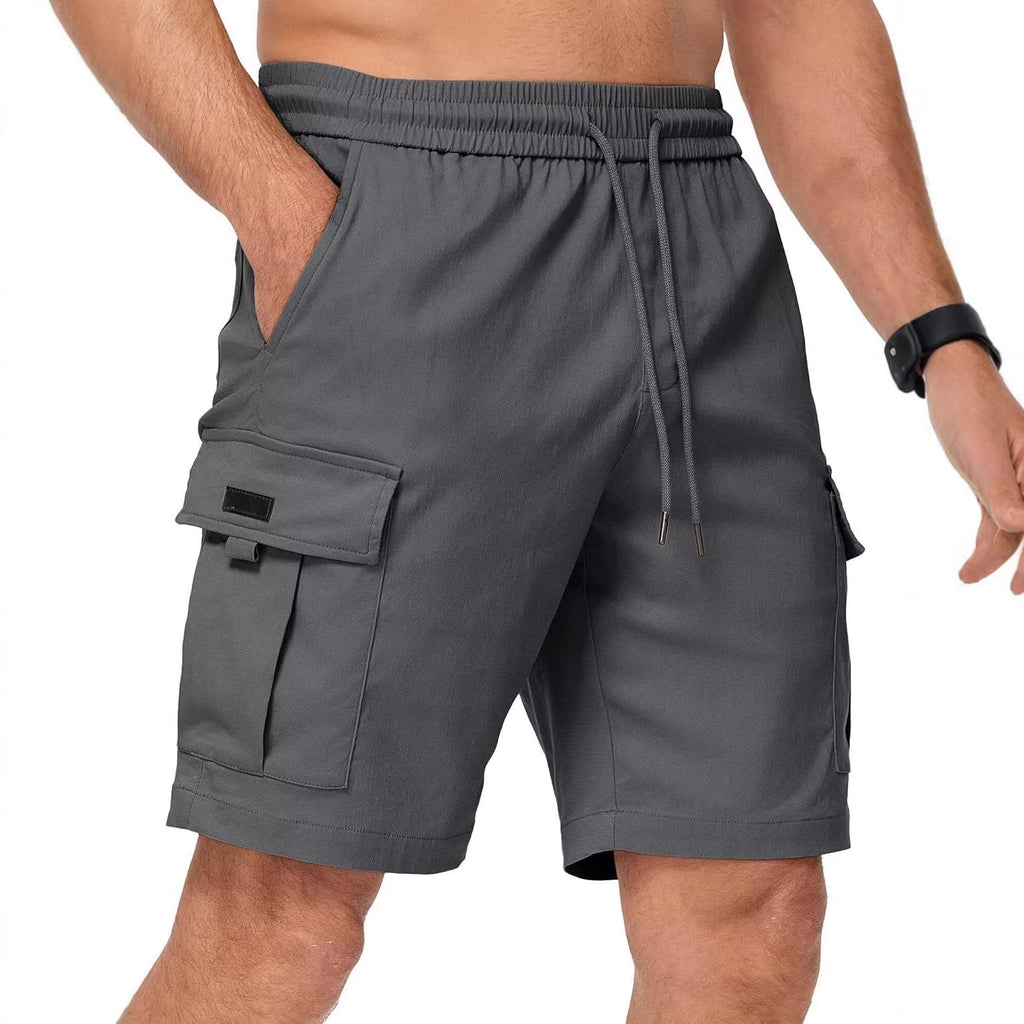 Été homme American-Style High Street Loose Hip-Hop Trendy Short à cinq points