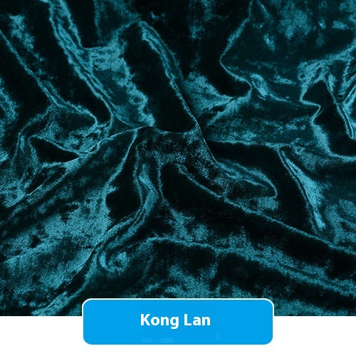 Multicolore Stretch Diamond Velvet Tissu Ice Flower Flannel