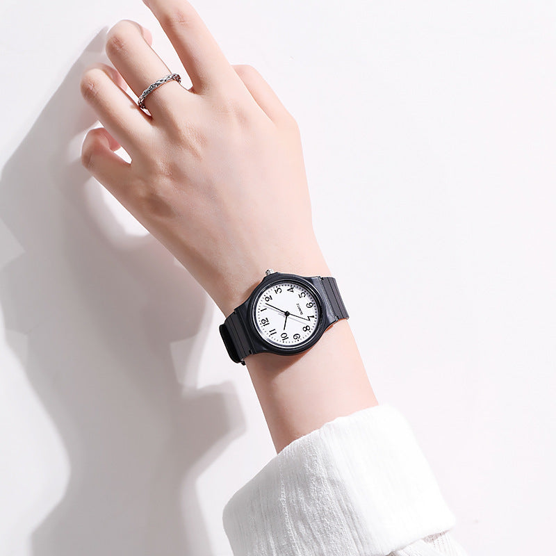 Montre électronique à quartz étanche mécanique Mute pour examen