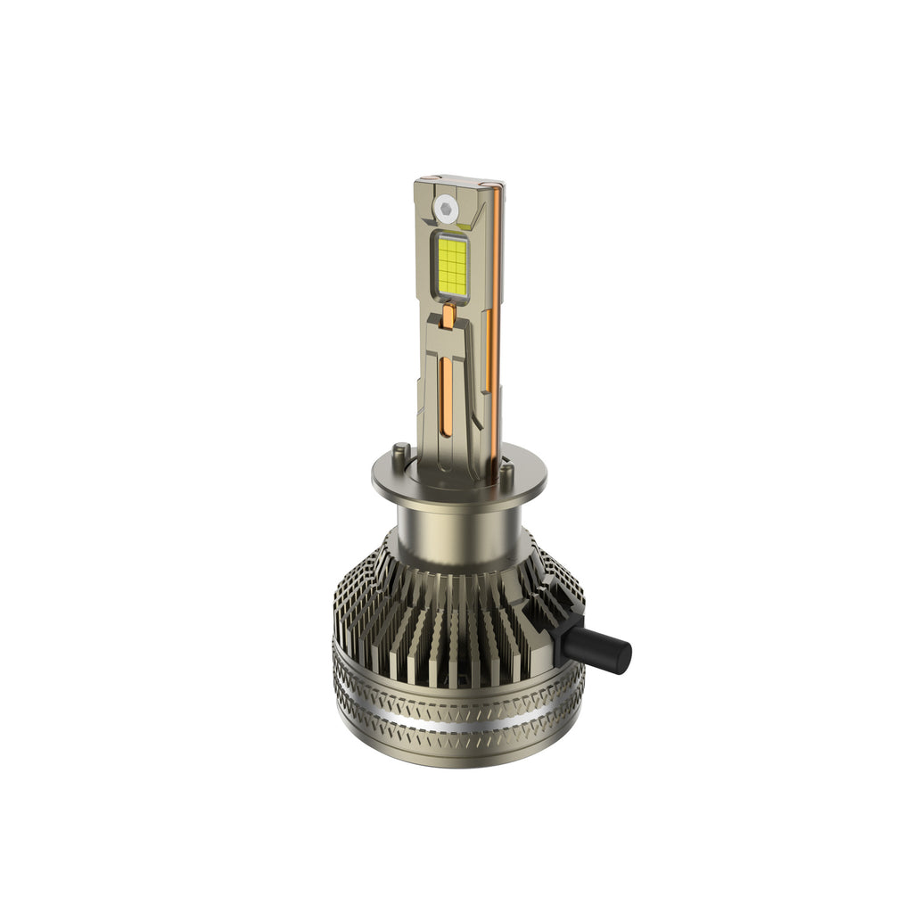 Fourniture transfrontalière de phares à LED de haute puissance 4 tubes en cuivre H11H7H4