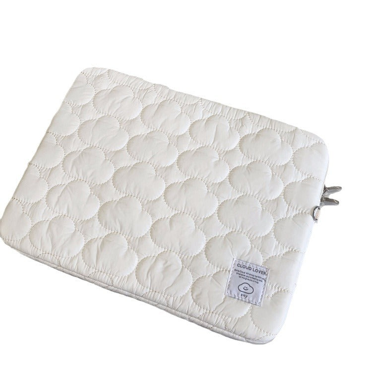 Carnet de notes Cute Cloud Broderie Ipad Tablet PC Sac