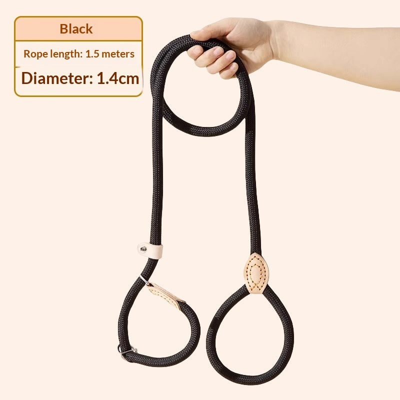 Leash de chien Anti-pull Chaîne P Leash de marche