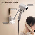 Sèche-cheveux paresseux Rack salle de bain mur suspendu mains libres