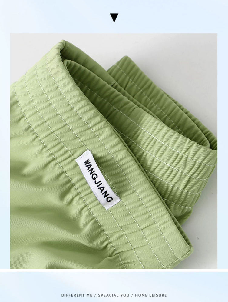 Sous-vêtements en soie de glace pour hommes Plus Taille Loose Boxer