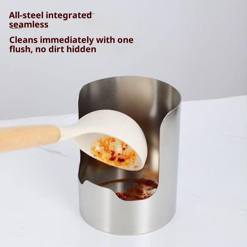 Porte-spoon en acier inoxydable de cuisine