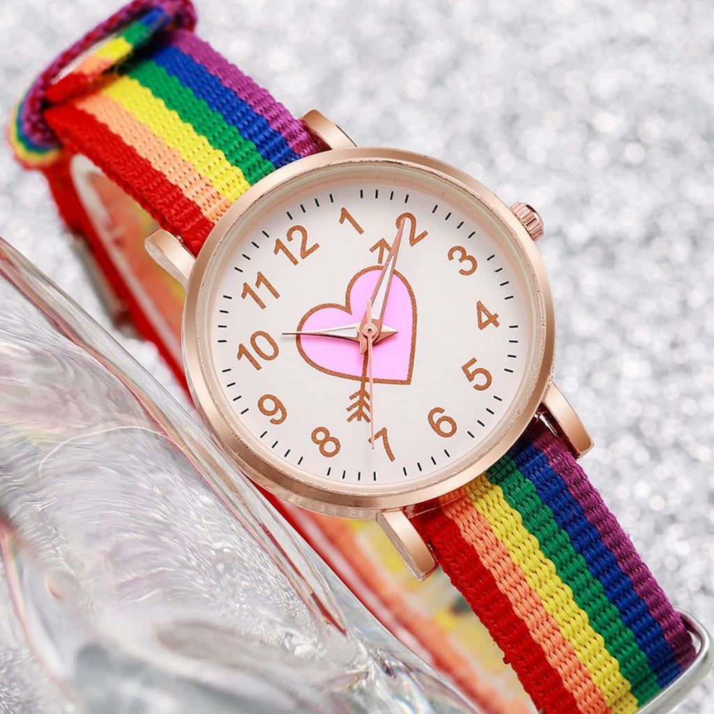 Rainbow Strap montre lumineuse pour les femmes