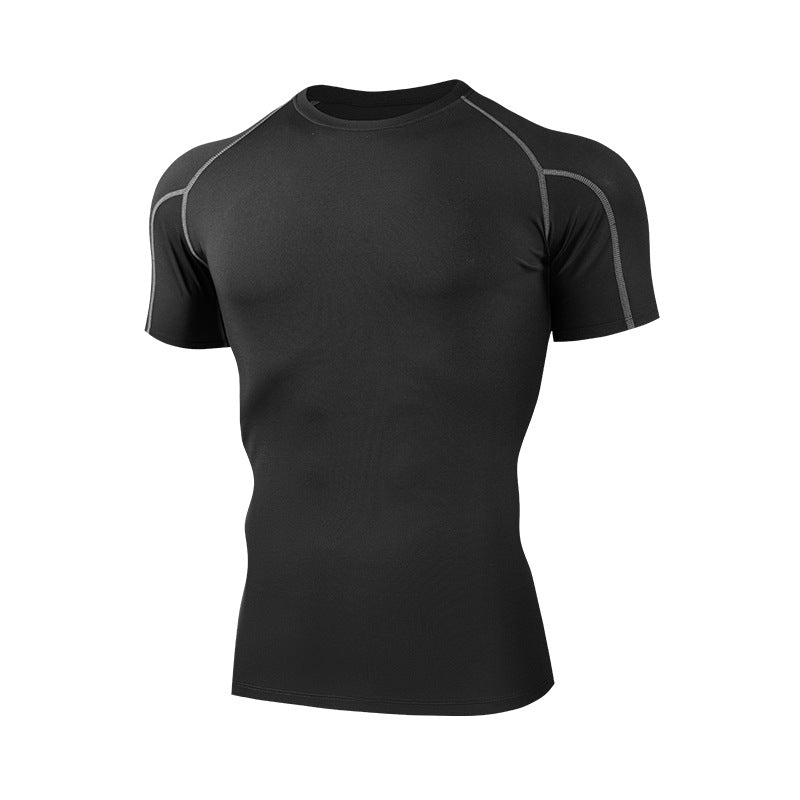 T-shirt manches courtes à manches courtes pour hommes à séchage rapide