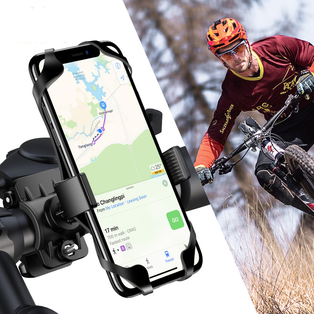 Portable et léger support de téléphone à vélo avec sangle