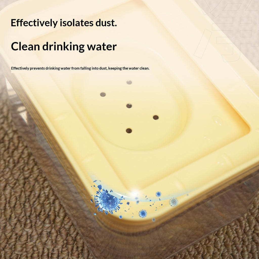 Distributeur automatique d'eau pour animaux de compagnie à grande capacité de bouche humide
