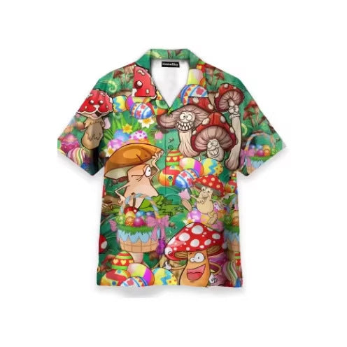 Chemise Homme Sporty Casual à manches courtes