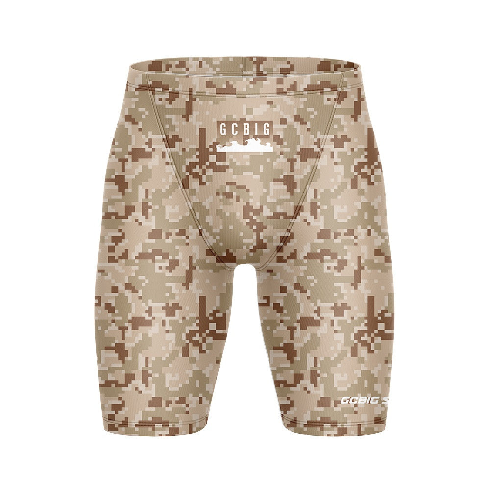 Trunks de natation pour hommes à séchage rapide Tight Team Production Vêtements Courant en plein air