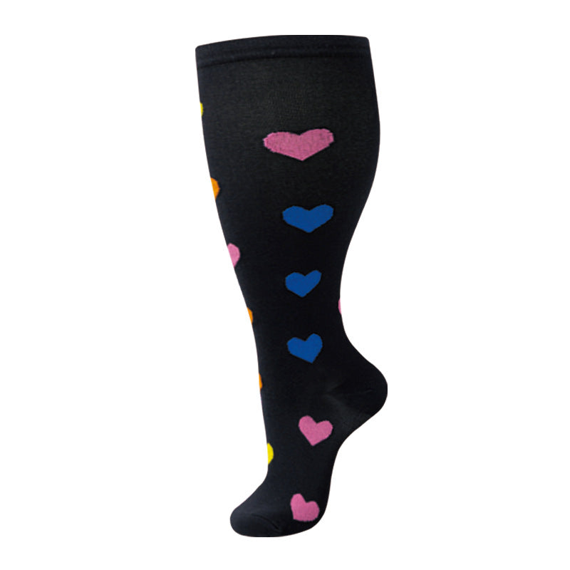 Chaussettes à compression de plus grande taille