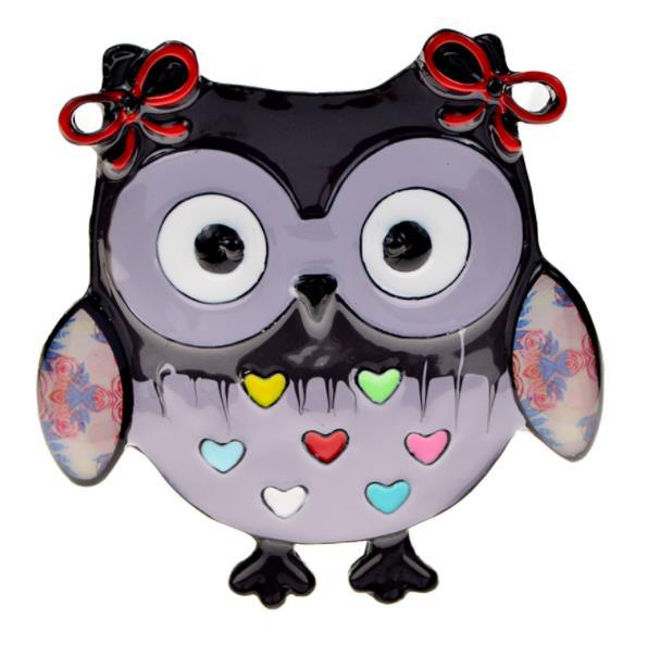 Variété de broches émaillées d'animaux adorables