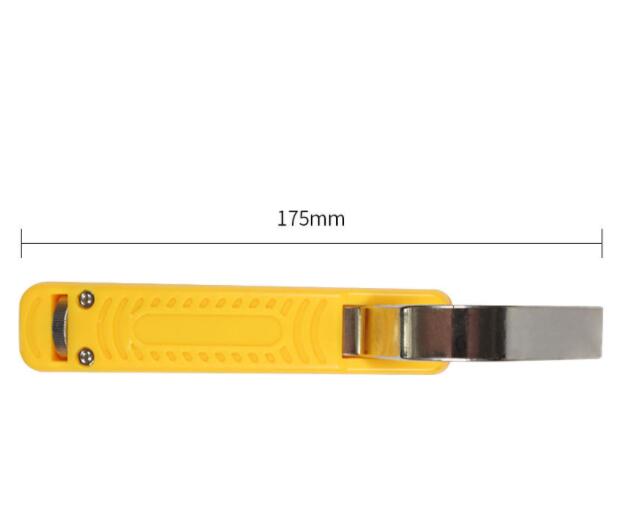 LY25-1 Ajustable Stripper de fil rond en PVC Electrician's Couteau