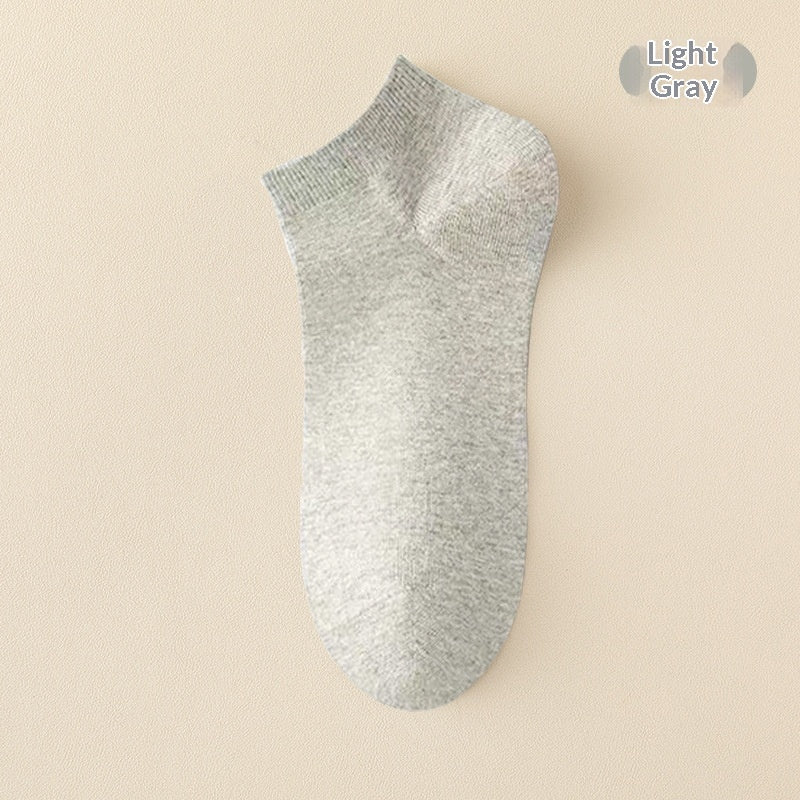 Chaussettes en coton pur Été Style mince Hommes et Couples Version