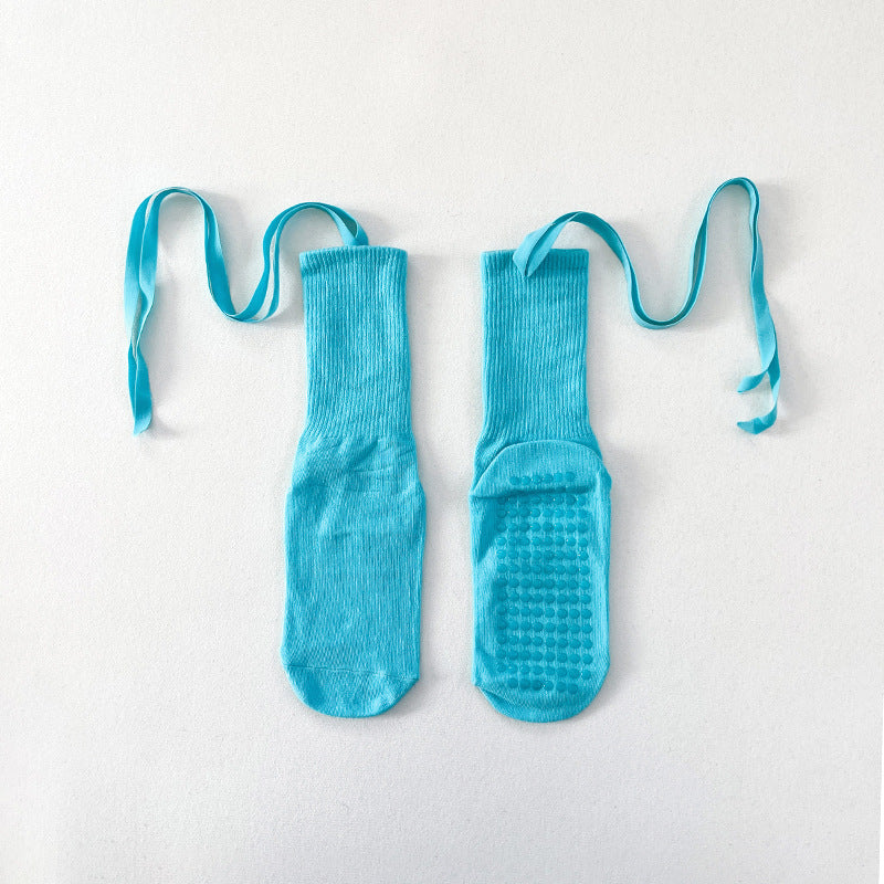 Chaussettes de Yoga Pilates Non-dérapant Chaussettes de Yoga non-dérapantes professionnelles pour femmes