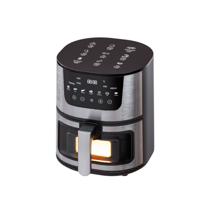 Frise d'air numérique 7L Huile visible Cuisinière de cuisine sans friture Mini four à faible graisse