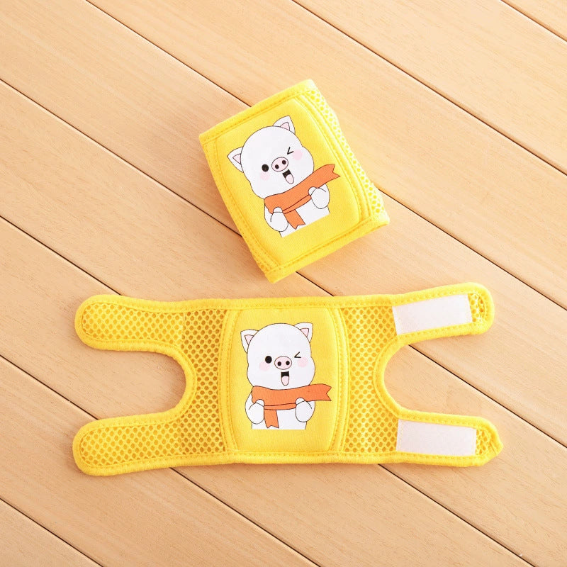 Été mince bébé enfant Crawling Knee Pads