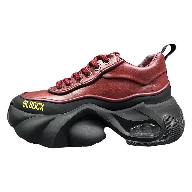 Chaussures pour hommes Tendance de surface cuir Sports Platform de loisirs