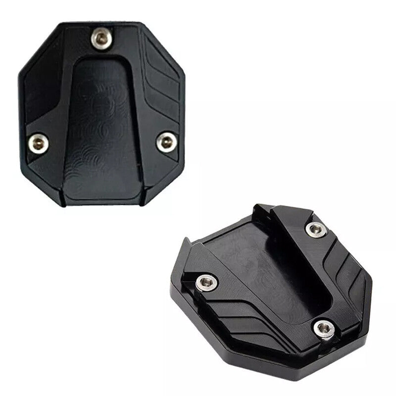 Scooter moto CNC Support latéral agrandir Plaque de pied Kickstand Extension Pad 1PC