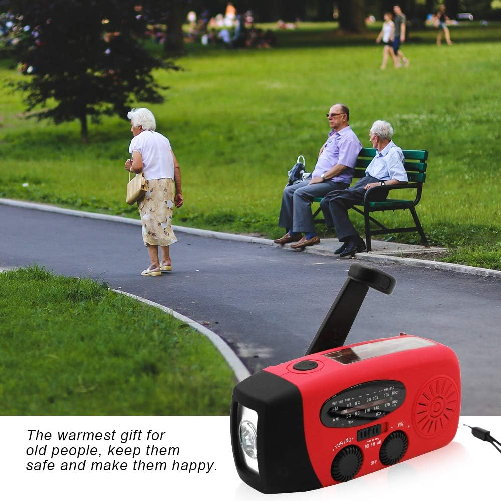 Radios solaires d'urgence portatives