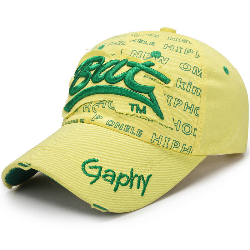 Casquette de baseball avec broderie 3D