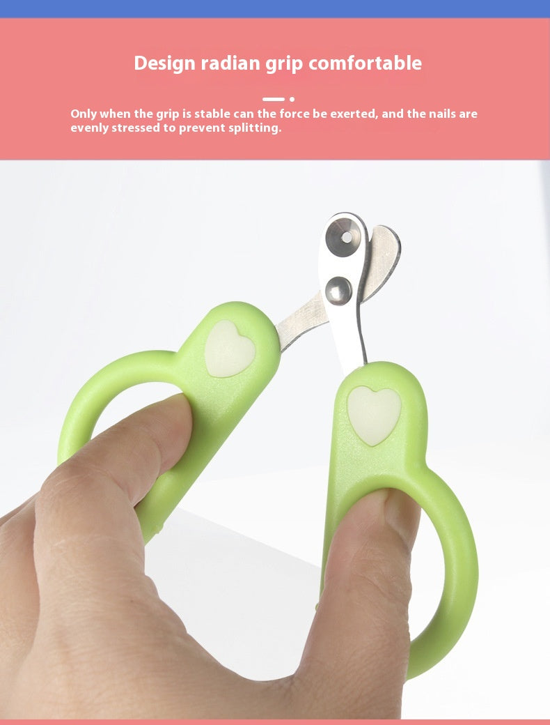 Limite du trou rond de l'animal Ligne de sang anti cisaillement Ciseaux de ongles de chat