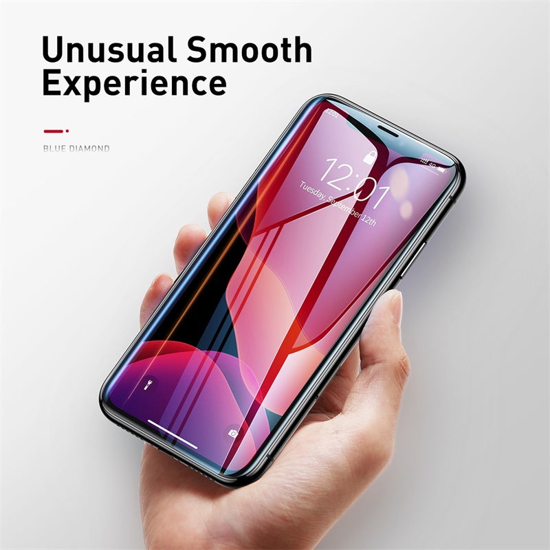 0.23mm Non Broken Edge Full-Screen Curved Tempered Film pour IPX XS 11 Pro 5.8 Pouces