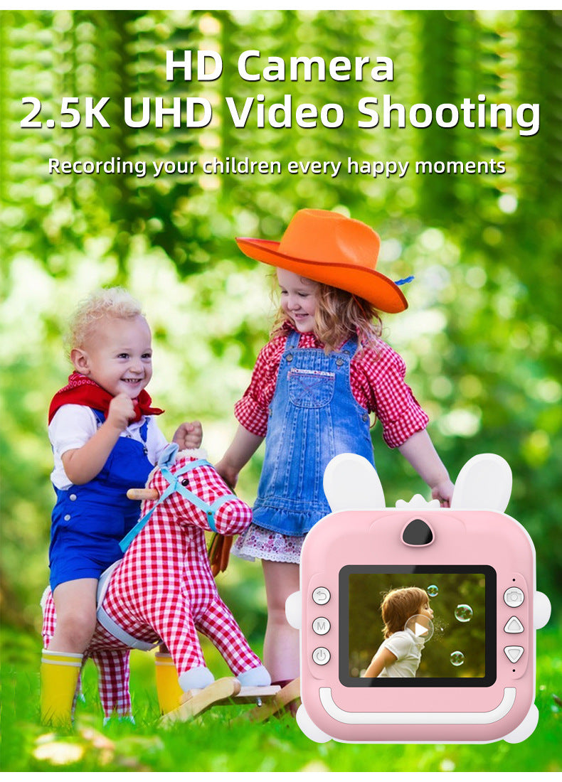 Q5 Polaroid Caméra de dessin animé numérique pour enfants