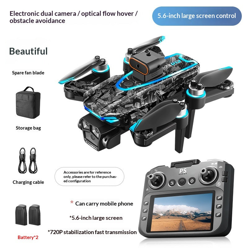 Quadcopter brushless télécommandé avec évitement d'obstacles pour la photographie aérienne