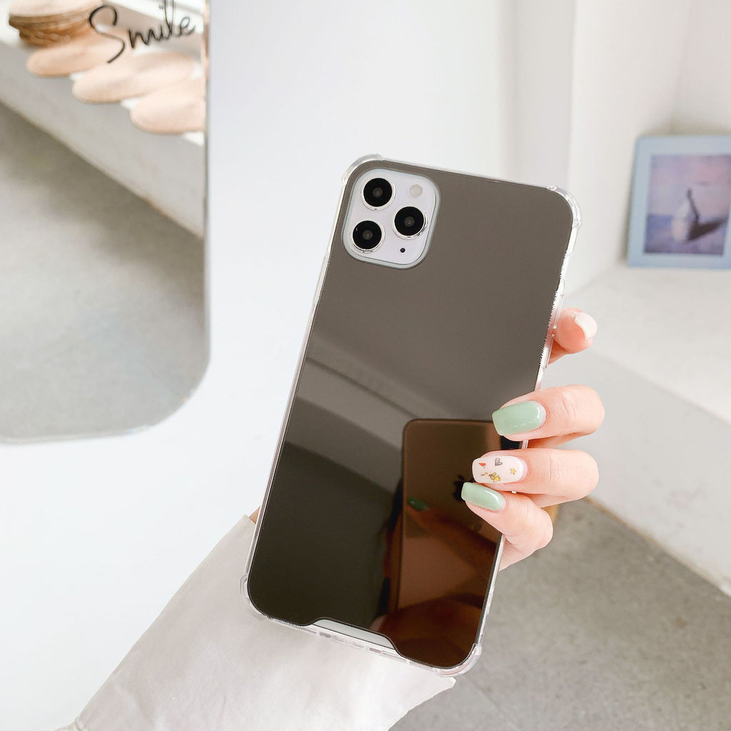 Boîtier de téléphone de protection souple tout inclus pour miroir Shell