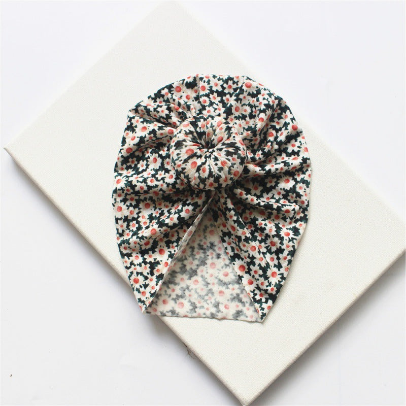 Chapeau Turban imprimé floral