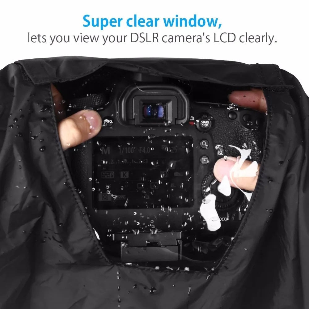 Caméra SLR Rain Cover Medium Telephoto Lens Dust Cover Outdoor Photography Accessoires