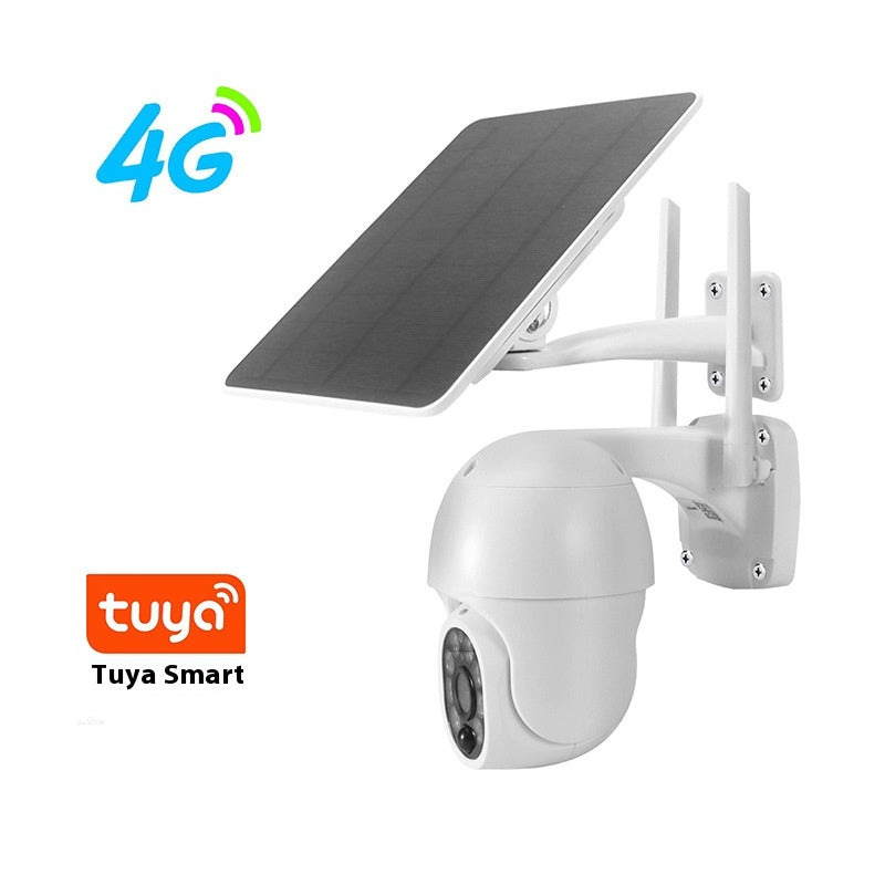 Caméra de surveillance solaire Graffiti extérieur étanche 4G