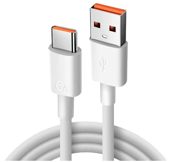 120W Super Fast Charge 6A Données appropriées pour le câble de recharge de type-c