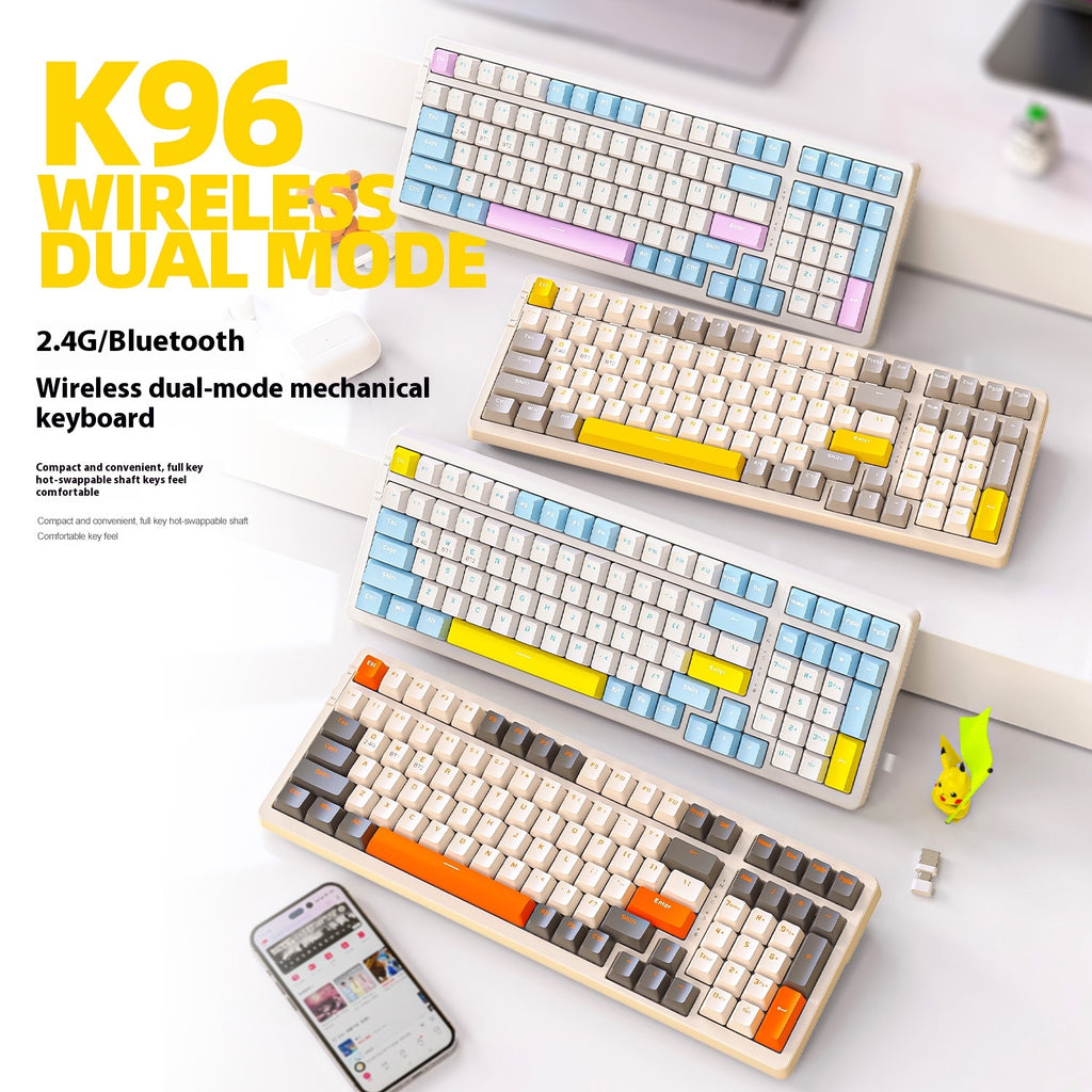 Clavier mécanique bimode sans fil Bluetooth