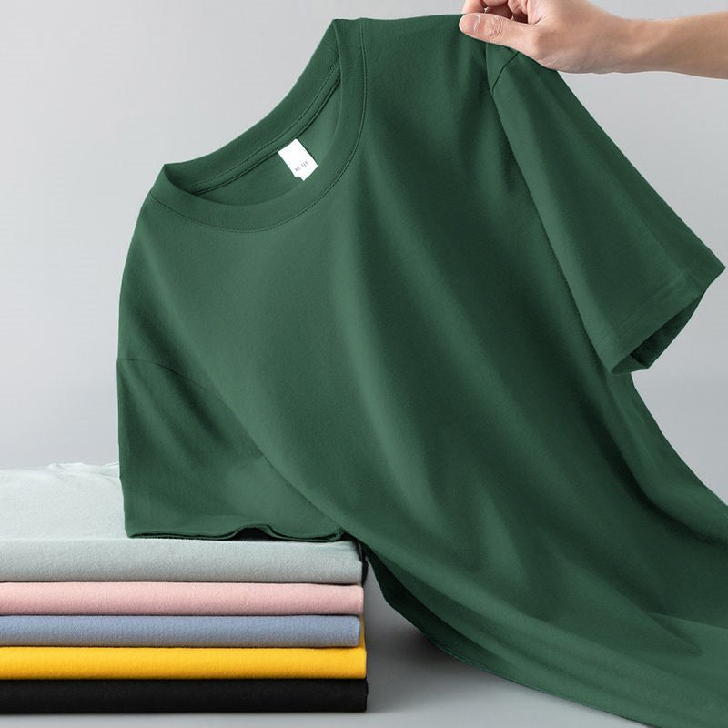 T-shirt à manches courtes pour hommes d'été polyvalent et souple pour les jeunes hommes