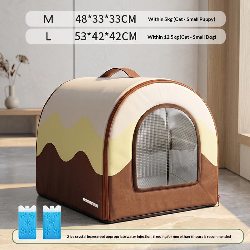 Lit de chien de refroidissement portable Toutes saisons Utilisation universelle