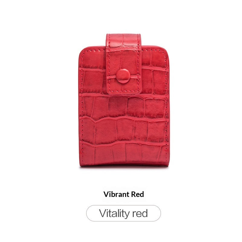 Sac de maquillage portable sur la route élégant pour le design féminin avec un miroir intégré